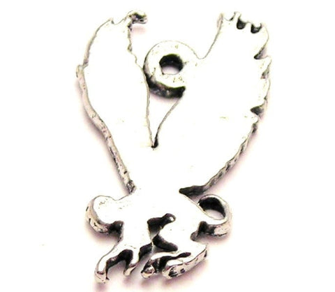 Flying Monkey Genuine American Pewter Charm