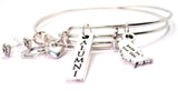 alumni bracelet, alumni bangles, alumni jewelry, school bracelet, education bracelet