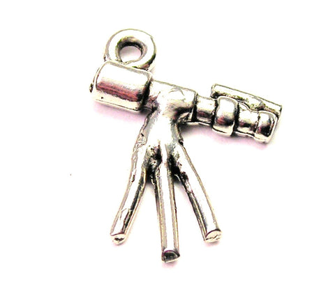 Telescope Genuine American Pewter Charm