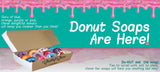 Donut Scented Soap Set Of 3 Blue