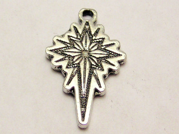 Star Of Bethlehem Genuine American Pewter Charm