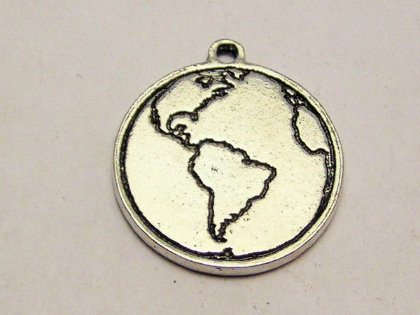 Mother Earth Genuine American Pewter Charm