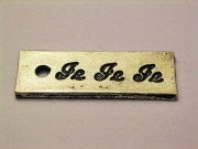 Je Je Je Ha Ha Ha Genuine American Pewter Charm