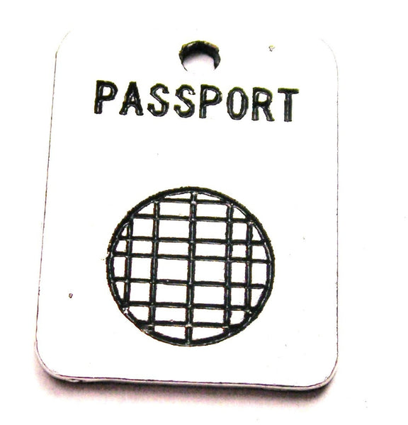 Passport Genuine American Pewter Charm