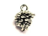 Full Pine Cone Genuine American Pewter Charm