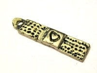 Medical Bandage With A Heart Genuine American Pewter Charm