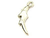 Deer Antler Genuine American Pewter Charm