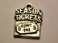 Seasons Tickets Genuine American Pewter Charm