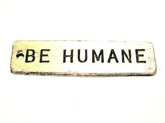 Be Humane Genuine American Pewter Charm