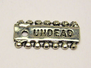 Undead Bumpy Genuine American Pewter Charm