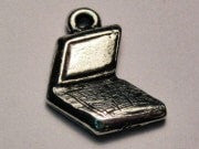 Laptop Genuine American Pewter Charm