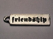 Friendship Genuine American Pewter Charm