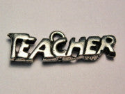 Teacher Genuine American Pewter Charm