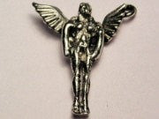 Nude Angel Genuine American Pewter Charm