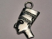 Egyptian Pharaoh Genuine American Pewter Charm