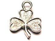 Shamrock Genuine American Pewter Charm