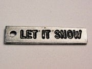 Let In Snow Genuine American Pewter Charm