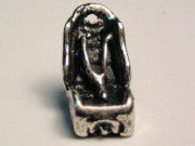 Racing Car Seats Genuine American Pewter Charm