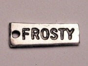 Frosty Genuine American Pewter Charm