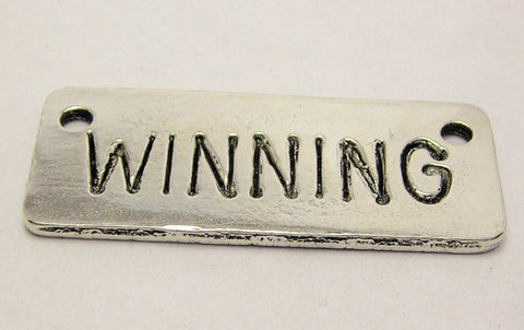 Winning Pendant Genuine American Pewter Charm