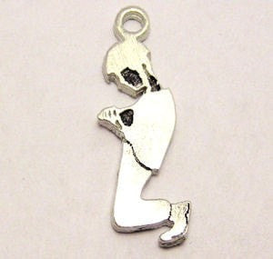 Praying Soldier Military Charm Genuine American Pewter Charm