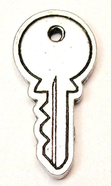 Cute Key Genuine American Pewter Charm