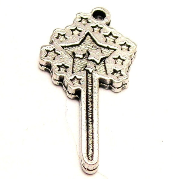 Pixie Dust The Fairy's Magic Wand Genuine American Pewter Charm