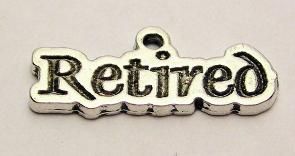 Retired Genuine American Pewter Charm