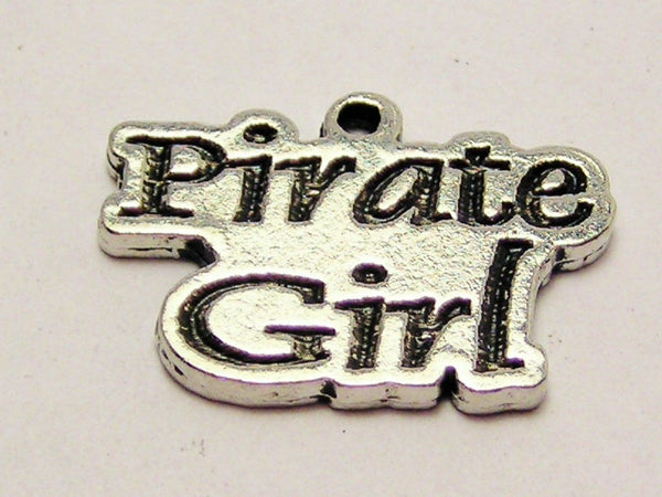 Pirate Girl Genuine American Pewter Charm