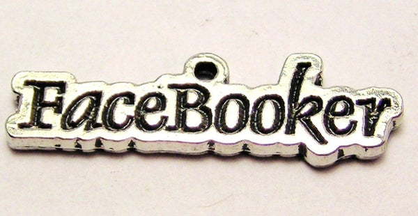 Facebooker Genuine American Pewter Charm