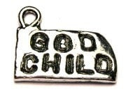 God Child Genuine American Pewter Charm