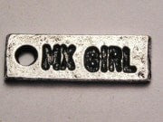 Mx Girl Genuine American Pewter Charm