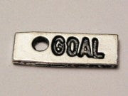 Goal Genuine American Pewter Charm