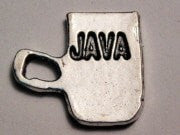 Java Mug Genuine American Pewter Charm