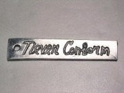 Never Conform Genuine American Pewter Charm