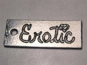 Erotic Genuine American Pewter Charm