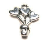 Growing Love Genuine American Pewter Charm