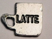 Latte Mug Genuine American Pewter Charm