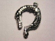 Large Intestines Colon Genuine American Pewter Charm