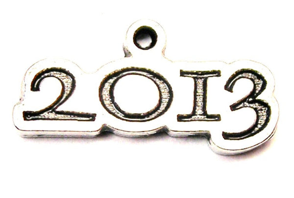 Year 2013 Genuine American Pewter Charm