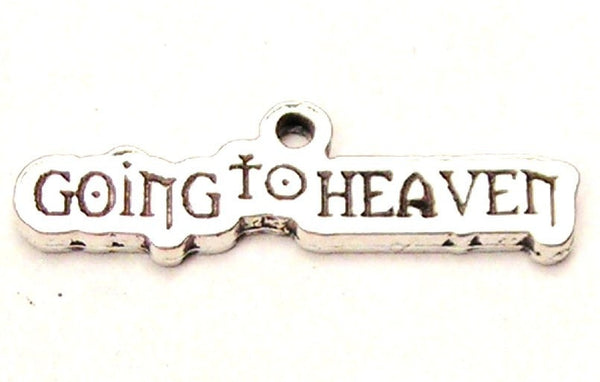 Going To Heaven Genuine American Pewter Charm