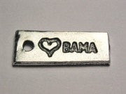 Love Obama Genuine American Pewter Charm