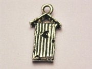 Outhouse Genuine American Pewter Charm