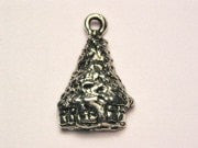 Full Tree With Gifts Genuine American Pewter Charm