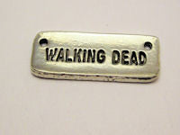 Walking Dead Holes On Two Sides Genuine American Pewter Charm