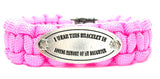 I Wear This In Loving Memory Of My Daughter 550 Military Spec Paracord Bracelet