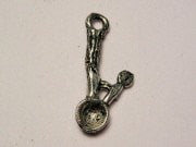 Ice Cream Scooper Genuine American Pewter Charm