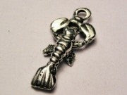 Lobster Genuine American Pewter Charm