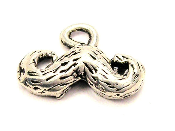 Moustache Genuine American Pewter Charm