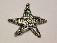 Silly Star Genuine American Pewter Charm